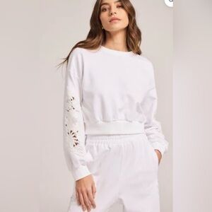 Generation Love Arabella Lace Combo Sweatshirt
